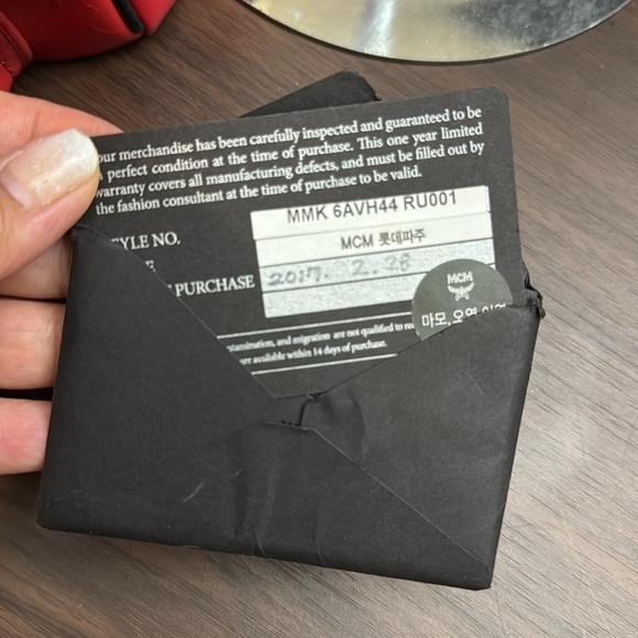 Authentic MCM Backpack Embossed MCM Monogram - Picture 10 of 10